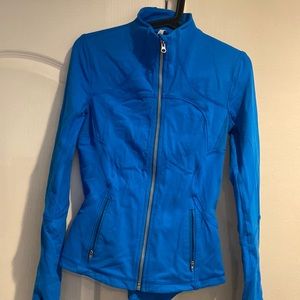 Lululemon track jacket size 4 in blue
